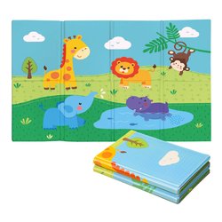 Tappeto gioco Pieghevole (120x90cm) MADMAT Jungle 705000241