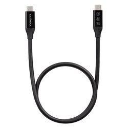 Cavo USB C UC4 SERIES 240W Usb4 Thunderbolt 3 Black 0,5m UC4 005TB