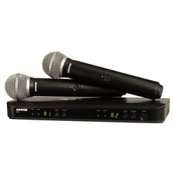 Kit microfoni BLX SERIES Blx288E Pg58 M17 Black