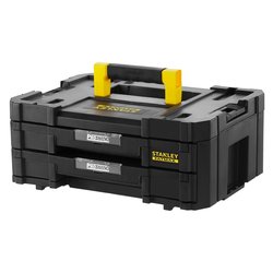 Image of Cassetta per attrezzi FATMAX Pro Stack 2 Cassetti Nero (42,6x31,5x16,3 cm) FMST1 71969 cod094