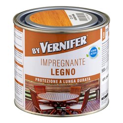Impregnante acqua per legno VERNIFER Ciliegio barattolo 500 ml 4805