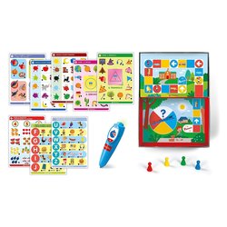 Gioco prescolare Forme, Colori, Alfabeto e Numeri 2-4a SAPIENTINO 16748