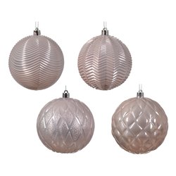 Pallina albero Sfera Blush Pink (10 cm) assortito 024403