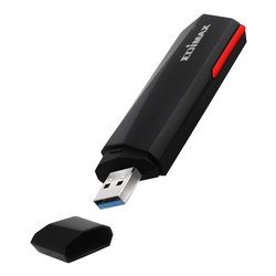 Adattatore Ax1800 Dual Band Black e Red EW 7822UMX