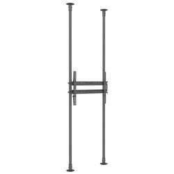 Supporto monitor TV pavimento ( 80 Kg ) VESA 800 x 600 Floor To Ceiling Black 7932