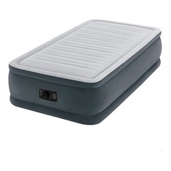 Materasso gonfiabile Una piazza Comfort Plush Elevated DURA BEAM Grigio 64412ND