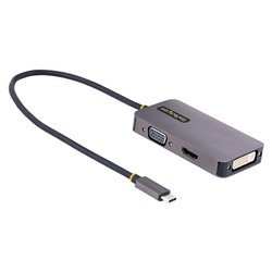 Cavo adattatore USB C a HDMI DVI o VGA Grey 118 USBC HDMI VGADVI