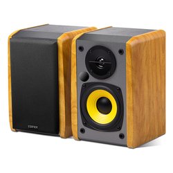 Coppia casse attive Multimedia Speaker Legno 24W R1010BT WOOD