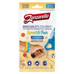 Bracciale antizanzare Sport & Fun 2 pz 1919500
