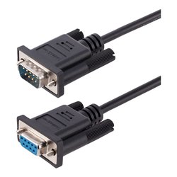 Cavo seriale Null Modem Black 3m 9FMNM 3M RS232 CABLE