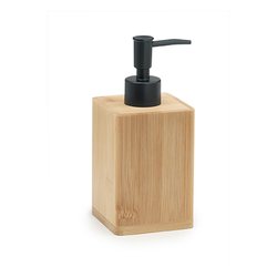 Dosa sapone appoggio BONNIE Naturale e Nero (7,4x7,4x16,8 cm) BN80 41