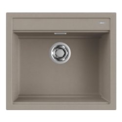 Lavello 1 vasca (57x51cm) BEST 105 Tortora Opaco LGB10543