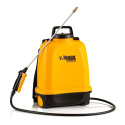 Nebulizzatore a pressione a batteria V.BLACK Vita 14,4V 2,0 Ah Arancio (12L) 23VBE12