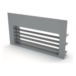 Griglia cappa (27,3x1,6x15cm) per zoccolo cucina Grigio KRASP003