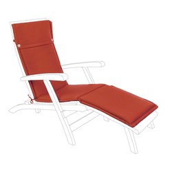 Cuscino chaise long POLY180 Rosso arancio 0806655 Sfoderabile 0806655