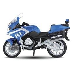 Moto con luci e suoni POLIZIA scala 1:20 0337