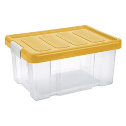 Contenitore (43L) con ruote PUZZLE BOX Giallo 8035636ABV