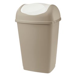 Pattumiera (50L) coperchio basculante GRACE Tortora 8101951ACE