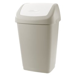 Pattumiera (25Lt) coperchio basculante AURORA Tortora 8101384ACE
