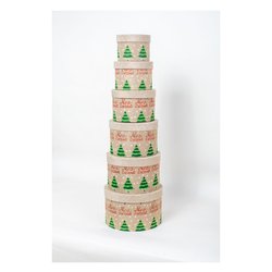 Scatola natalizia Set 6 Pz MERRY CHRISTMAS AS0174 6