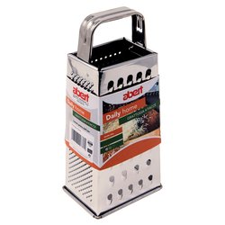 Image of Grattugia universale 4 facce Inox Cromo lucido V590695052 cod094