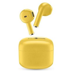 Auricolari microfono bluetooth MUSIC SOUND Swag Tws Yellow BTMSTWSSWAGY