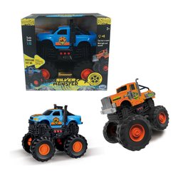Automodello Monster Truck a frizione scala 1:16 SILVER WHEEL Assortito 41145