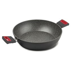 Tegame Antiaderente (32cm) VIVÀ Grigio e Rosso 2282
