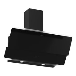 Cappa parete (89,6x113x39cm) Oslo Drop Control Nero 3490 9 733 01