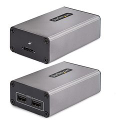 Extender USB 3.0 a 2 Porte su Fibra Grigio F35023 USB EXTENDER