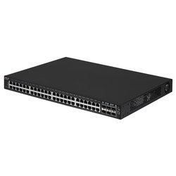 Switch di rete 54 porte SURVEILLANCE PoE+ Black IGS 5654PLX Gigabit|10GBASE-T