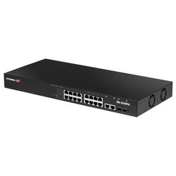 Switch di rete 18 porte SURVEILLANCE PoE+ Black IGS 5218PLC Gigabit (1000Base-TX)