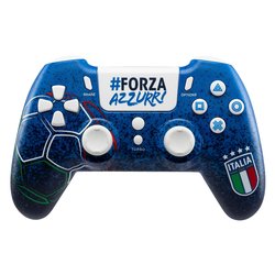 Image of Gamepad PLAYSTATION 4 FIGC Italia Blue e bianco ACP40173 cod094
