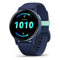 Image of Smartwatch ( AMOLED ) VIVOACTIVE 5 Blue e Blue metallic 42 mm 010 02862 12 cod094