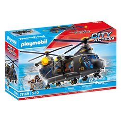 Image of Unità Speciale Elicottero ( 117 pz ) CITY ACTION 5-10a 71149 cod094