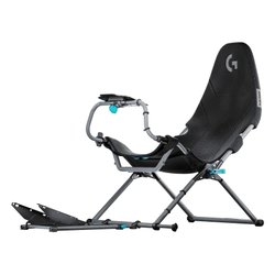 Supporto simulatore guida CHALLENGE X Logitech G Edition Black e Grey G 00248