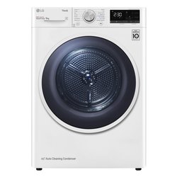 Image of Asciugabiancheria asciugatrice 9 Kg SERIE V9 RH90V9AVHN Dual Inverter bianco e nero classe C cod094