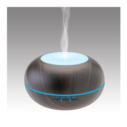 Diffusore aromi (300ml) con luci cromatiche e timer Legno scuro DA25