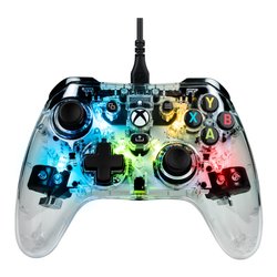 Image of Gamepad XBOX Evol X Pro Wirosso Clear XBXEVOL XPROLIGHT cod094