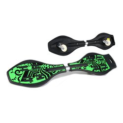 Image of Skateboard Wave con luci led (max85Kg) Assortito ODG166 cod094