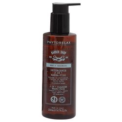 Men's grooming barber shop detergente 2 in 1 barba viso 200 ml