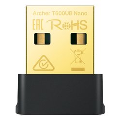 Adattatore ARCHER AC600 T600UB Nano Dual Band Black