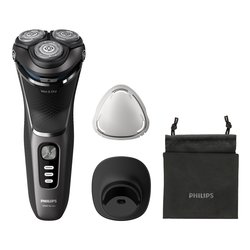 Rasoio barba 3000 SERIES SkinProtect (Ricaricabile) Black e Gray S3343 13