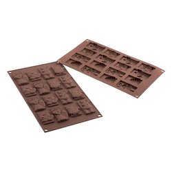 Stampo cioccolatini silicone 16P Winter Choco 26 198 77 0065