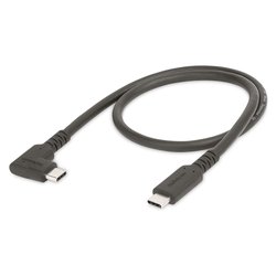 Cavo USB C 3.2 Gen 2 100W Angolato Black 0,5m RUSB31CC50CMBR