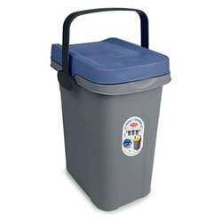 Pattumiera (7L) HOME ECO SYSTEM Blu 70792