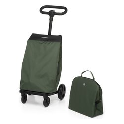 Carrello spesa (46L) GO GO Con borsa termica aggiuntiva Verde (41x58x99 cm) 9702003402
