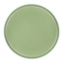 Piatto piano melamina (25cm) DOLOMIT Verde 0830025N C43