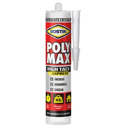 Colla montaggio Poly Max High Tack Express Trasparente tubo cartuccia 300 gr 6312797