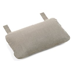 Cuscino poggiatesta tessuto acrilico NET Lounge Grigio sunbrella 36329 04 136